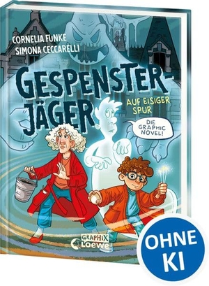 Funke, Cornelia / Simona M. Ceccarelli. Gespensterjäger auf eisiger Spur (Band 1) - Die Graphic Novel - Der gruselig-witzige Kinderbuch-Klassiker im neuen Look als hochwertiges Comicbuch! - Von Bestsellerautorin Cornelia Funke - Für Kinder ab 8 Jahren. Loewe Verlag GmbH, 2026.