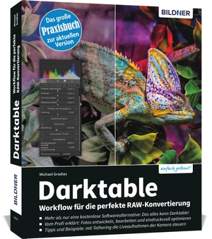 Gradias, Michael. Darktable - Workflow für die perfekte RAW-Konvertierung - Das große Praxishandbuch zur aktuellen Version. BILDNER Verlag, 2022.
