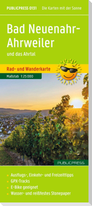 Publicpress Rad- und Wanderkarte Bad Neuenahr-Ahrweiler und das Ahrtal 1:25.000