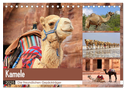 Kamele - Die freundlichen Gepäckträger (Tischkalender 2025 DIN A5 quer), CALVENDO Monatskalender