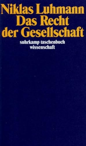 Luhmann, Niklas. Das Recht der Gesellschaft. Suhrkamp Verlag, 2010.