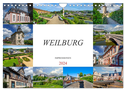 Weilburg Impressionen (Wandkalender 2024 DIN A4 quer), CALVENDO Monatskalender
