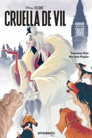 Boo, Sweeney. Disney Villains: Cruella De Vil. Dynamite Entertainment, 2025.
