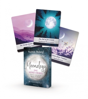 Boland, Yasmin. Moonology - Das Mond-Orakel - Verbinde dich mit der Energie des Mondes - 44 Karten & Buch (128 Seiten). Integral, 2020.