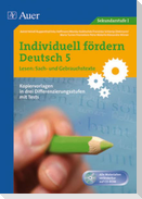 Individuell fördern 5 Lesen: Sachtexte