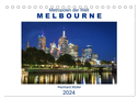 Metropolen der Welt - Melbourne (Tischkalender 2024 DIN A5 quer), CALVENDO Monatskalender