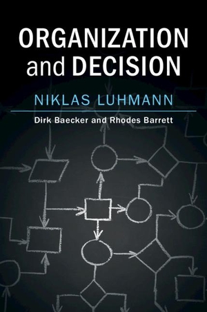 Luhmann, Niklas. Organization and Decision. Cambridge University Press, 2018.