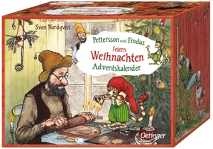 Nordqvist, Sven. Pettersson und Findus feiern Weihnachten. Adventskalender. Oetinger, 2026.