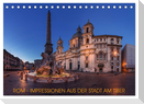 Rom - Impressionen aus der Stadt am Tiber (Tischkalender 2024 DIN A5 quer), CALVENDO Monatskalender
