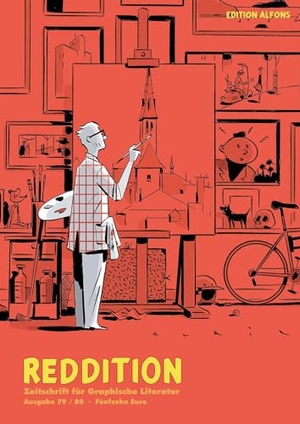 Hamann, Volker / Lau, Peter et al. Reddition - Zeitschrift für Graphische Literatur 79/80: Dossier 'Comic & Illustration'. Edition Alfons, 2024.