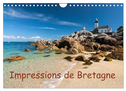 Impressions de Bretagne (Calendrier mural 2024 DIN A4 vertical), CALVENDO calendrier mensuel