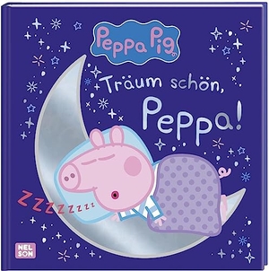 Peppa Wutz Bilderbuch: Träum schön, Peppa! - Mit glänzender Folie auf dem Cover | Für Kita-Kinder. Nelson Verlag, 2023.
