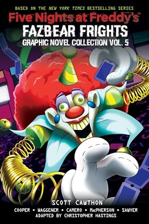 Cawthon, Scott. Five Nights at Freddy's: Fazbear Frights Graphic Novel Collection Vol. 5. Scholastic Ltd., 2024.
