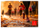 Joggen, gesund laufen (Wandkalender 2025 DIN A3 quer), CALVENDO Monatskalender