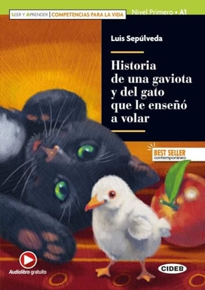 Sepúlveda, Luis. Historia de una gaviota y del gato que le enseñó a volar - Buch + Audio-Angebot. Klett Sprachen GmbH, 2020.