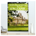 Schlösser und Gärten in England (hochwertiger Premium Wandkalender 2024 DIN A2 hoch), Kunstdruck in Hochglanz