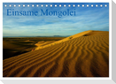 Einsame Mongolei (Tischkalender 2024 DIN A5 quer), CALVENDO Monatskalender