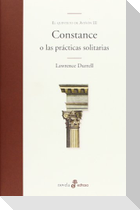 El quinteto de Avignón III. Constance o las prácticas solitarias