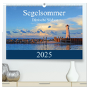 Segelsommer - Dänische Südsee (hochwertiger Premium Wandkalender 2025 DIN A2 quer), Kunstdruck in Hochglanz