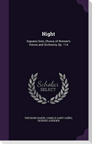 Night: Soprano Solo, Chorus of Women's Voices and Orchestra, Op. 114