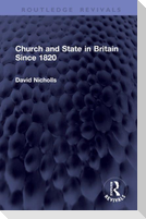 Church and State in Britain Since 1820