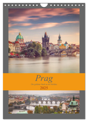 Prag - Die goldene Stadt an der Moldau (Wandkalender 2025 DIN A4 hoch), CALVENDO Monatskalender