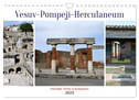 Vesuv-Pompeji-Herculaneum, lebendige Antike in Kampanien (Wandkalender 2024 DIN A4 quer), CALVENDO Monatskalender