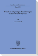 Menschen mit geistigen Behinderungen im deutschen Strafprozess
