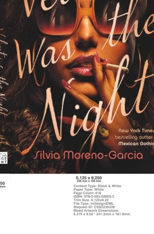 Moreno-Garcia, Silvia. Velvet Was the Night. Diversified Publishing, 2021.