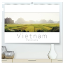 Vietnam Panorama (hochwertiger Premium Wandkalender 2025 DIN A2 quer), Kunstdruck in Hochglanz