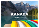 Kanada - Impressionen (Wandkalender 2024 DIN A2 quer), CALVENDO Monatskalender