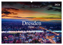 Dresden Bilder 2024 (Wandkalender 2024 DIN A2 quer), CALVENDO Monatskalender