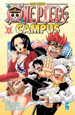 Oda, Eiichiro / Souhei Kouji. One piece campus. Vol. 4. Star Comics, 2026.