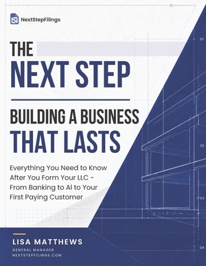 Matthews. The Next Step - A Practical Guide to Building a Business That Lasts. Everything You Need to Know After You Form Your LLC, From Banking to AI to Your First Paying Customer. Amazon Digital Services LLC - Kdp, 2026.