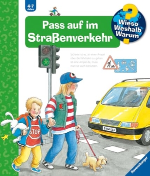 Weinhold, Angela. Wieso? Weshalb? Warum?, Band 5: Pass auf im Straßenverkehr. Ravensburger Verlag, 1999.