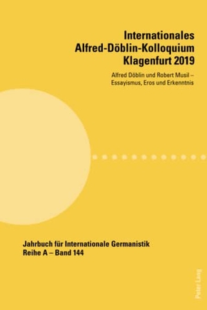 Clar, Peter / Walter Fanta (Hrsg.). Internationales Alfred-Döblin-Kolloquium Klagenfurt 2019 - Alfred Döblin und Robert Musil - Essayismus, Eros und Erkenntnis. Peter Lang, 2021.