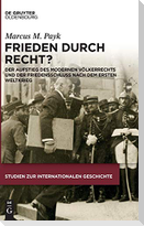 Frieden durch Recht?
