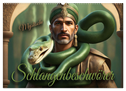 Mystische Schlangenbeschwörer (Wandkalender 2025 DIN A2 quer), CALVENDO Monatskalender