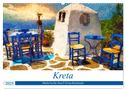 Kreta - Malerische Insel Griechenlands (Wandkalender 2025 DIN A2 quer), CALVENDO Monatskalender