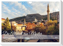 Die Altstadt von Mostar (Wandkalender 2025 DIN A4 quer), CALVENDO Monatskalender
