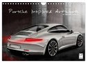 Porsche inspired Artwork by Reinhold Art´s (Wandkalender 2024 DIN A4 quer), CALVENDO Monatskalender