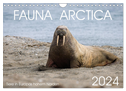 Fauna arctica (Wandkalender 2024 DIN A4 quer), CALVENDO Monatskalender