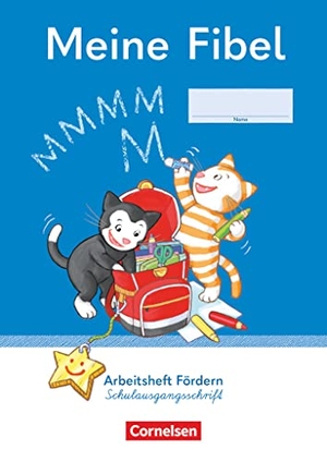 Hoffmann, Mariona / Knöfler, Andrea et al. Meine Fibel 1. Schuljahr. Arbeitsheft Fördern in Schulausgangsschrift - Mit Silbenschieber. Cornelsen Verlag GmbH, 2022.