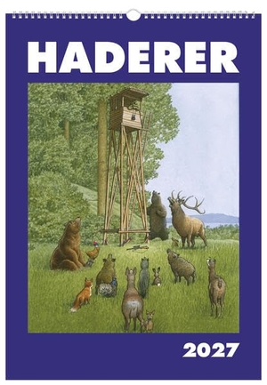 Haderer, Gerhard. Haderer Kalender 2027. Scherz & Schund Fabrik, 2026.