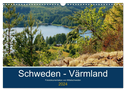 Schweden - Värmland (Wandkalender 2024 DIN A3 quer), CALVENDO Monatskalender