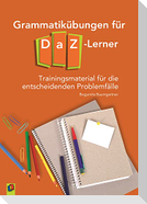 Grammatikübungen für DaZ-Lerner