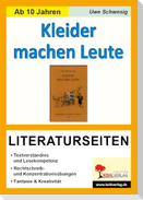 Kleider machen Leute - Literaturseiten