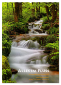 Alles im Fluss - Schwarzwaldwasser (Wandkalender 2025 DIN A2 hoch), CALVENDO Monatskalender