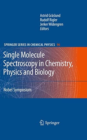Gräslund, Astrid / Jerker Widengren et al (Hrsg.). Single Molecule Spectroscopy in Chemistry, Physics and Biology - Nobel Symposium. Springer Berlin Heidelberg, 2012.