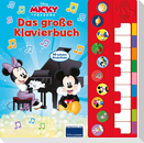 Micky Mouse - Spiel Klavier mit uns - Disney Junior Liederbuch mit Klaviertastatur - Vor- und Nachspielfunktion - 10 beliebte Kinderlieder - Pappbilderbuch